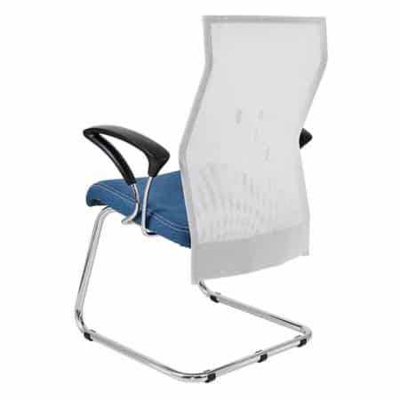 Exodus visitors chair back view with Y600 armrests